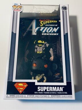 Funko Pop! Superman Comic Cover Figure - #18 Very Rare Funko Pop